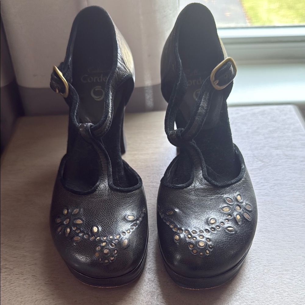 Cordani Black Women's Shoes with Embellishments